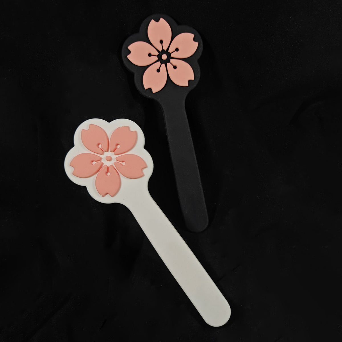 Impactful Cherry Blossom Silicone BDSM Spanking Paddle 4-colors Available