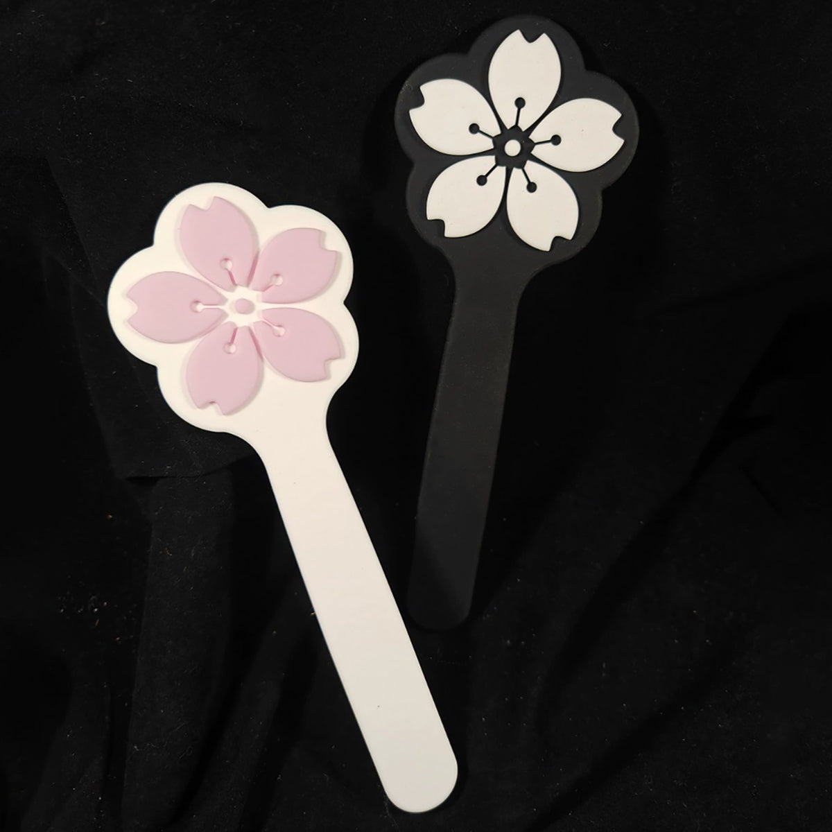Impactful Cherry Blossom Silicone BDSM Spanking Paddle 4-colors Available