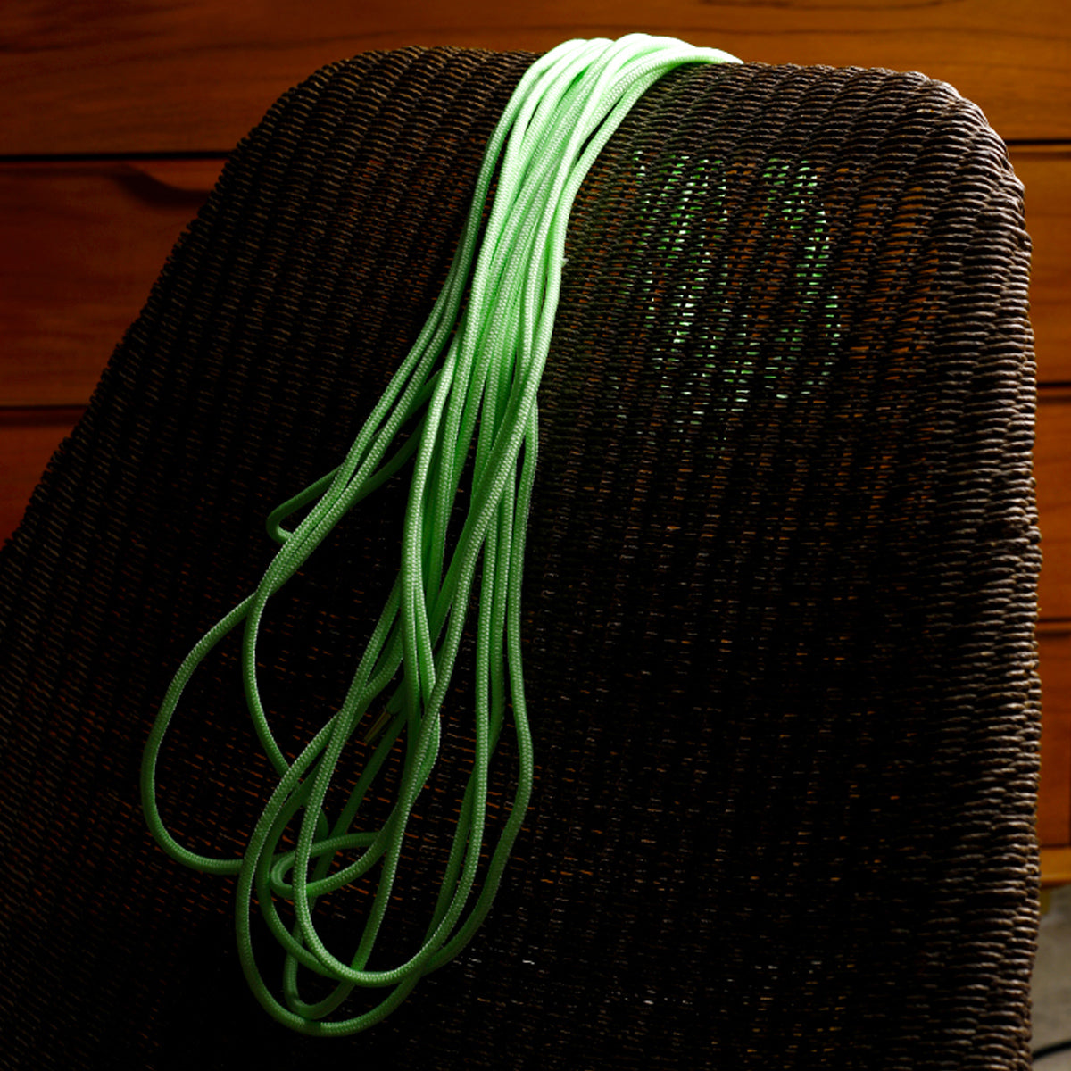 Neon Green UV Reactive Shibari Rope - Blacklight Bondage (5m/10m)