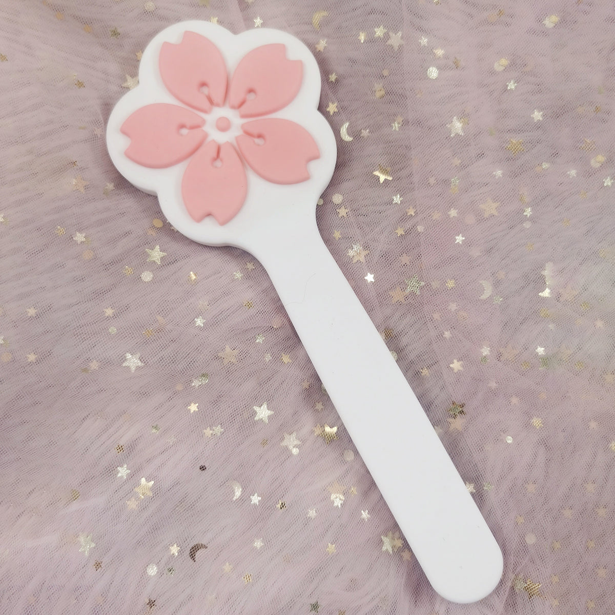 Impactful Cherry Blossom Silicone BDSM Spanking Paddle 4-colors Available