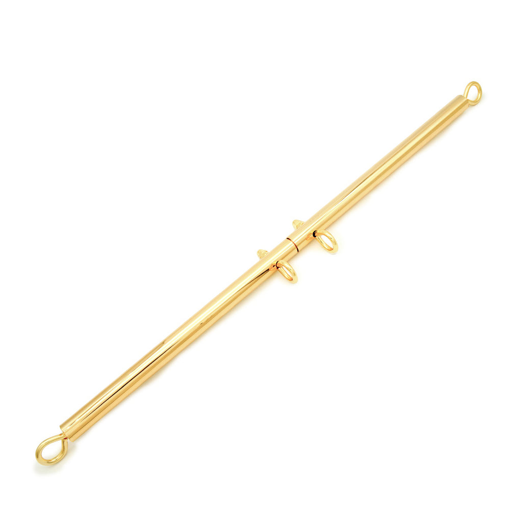 Heavy-Duty Gold Steel Spreader Bar - 3-Piece Portable Position Control