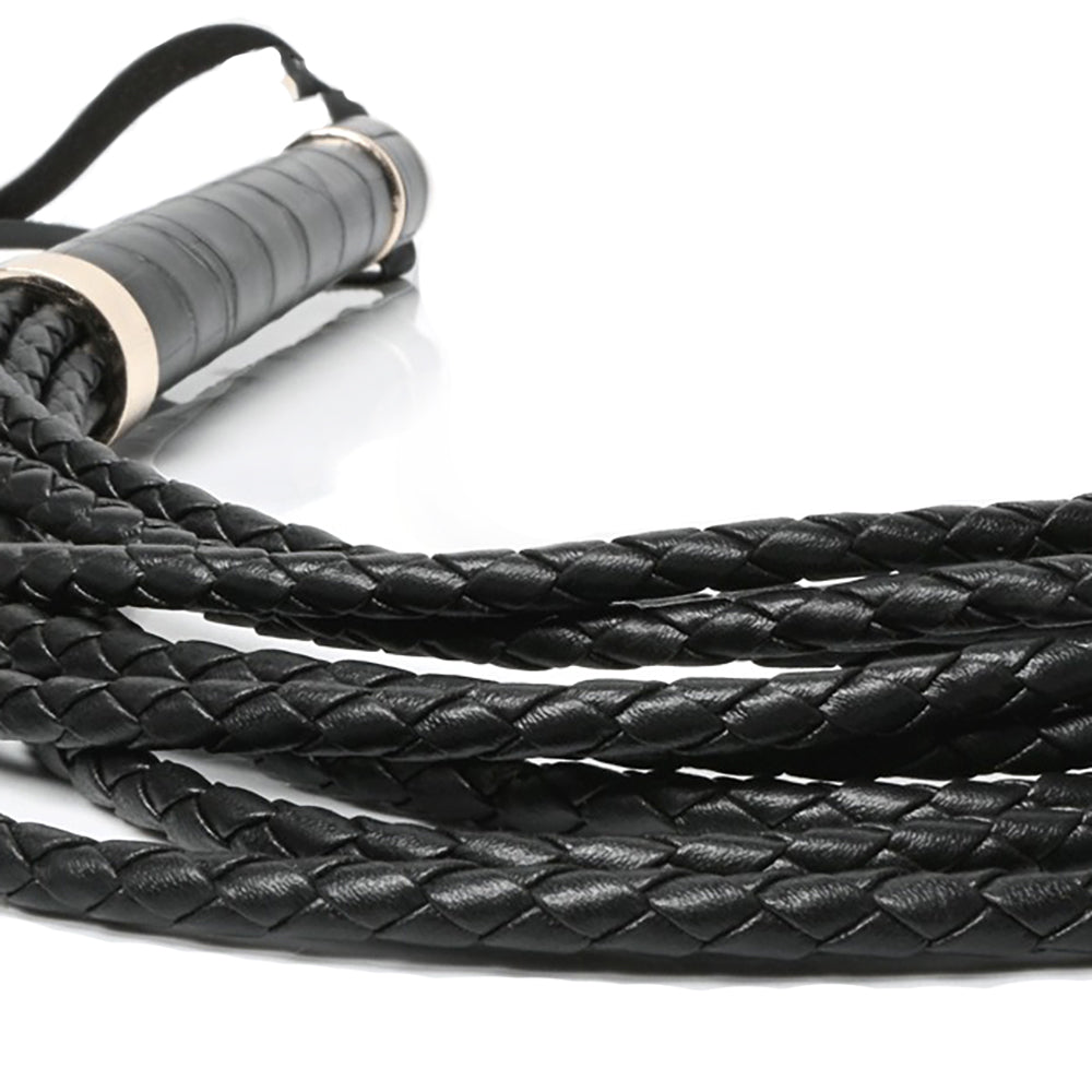 Red Heart Tip Vegan Leather Spanking Nine Tails Whip