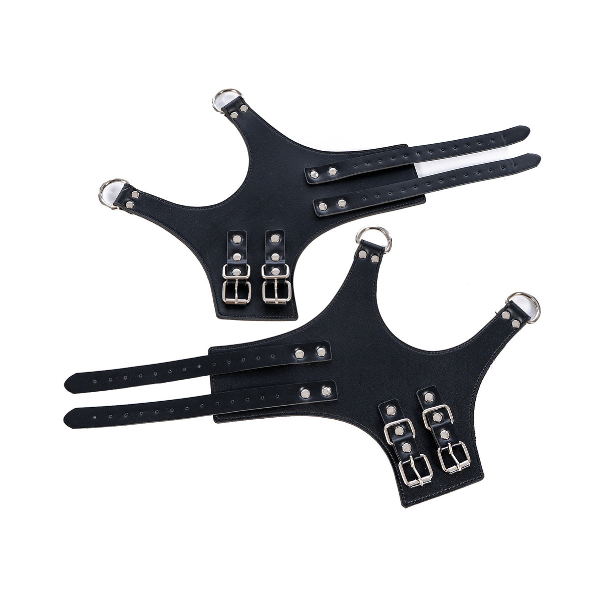 Premium Faux Leather Heavy-Duty Bondage Hanging Wrist Restraints