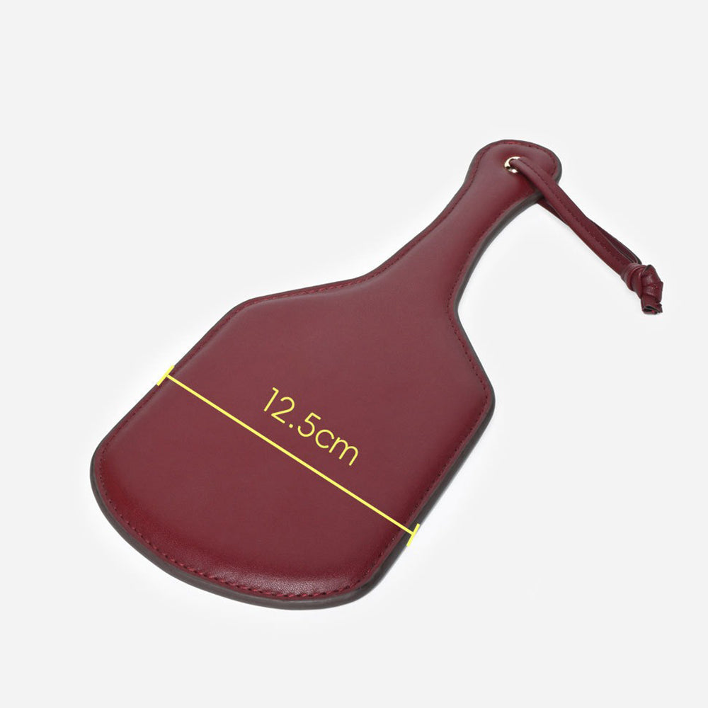 Wine Red Wide BDSM Spanking Paddle