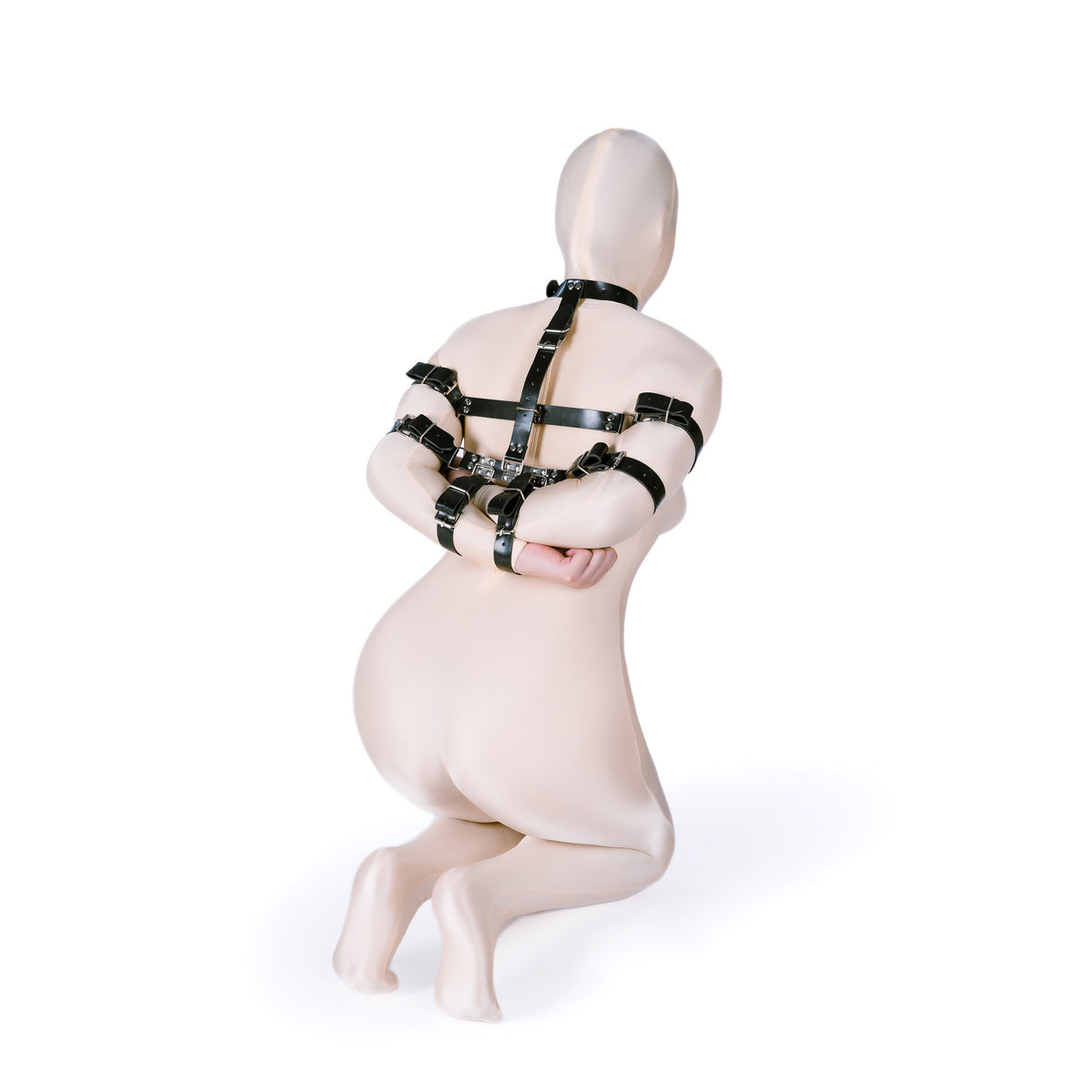 Neck to Wrist Bondage Restraint & Arm Binder Vegan Set Sexy Maker