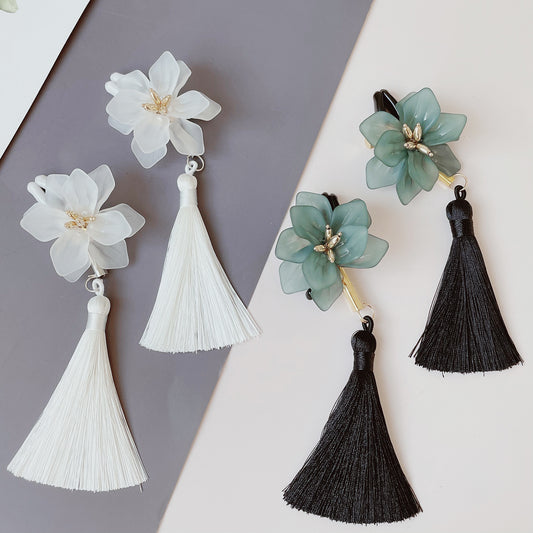 Blossom Flower Tassel Nipple Clamps