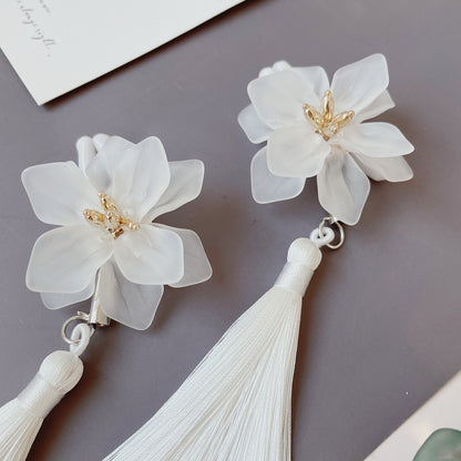 Blossom Flower Tassel Nipple Clamps