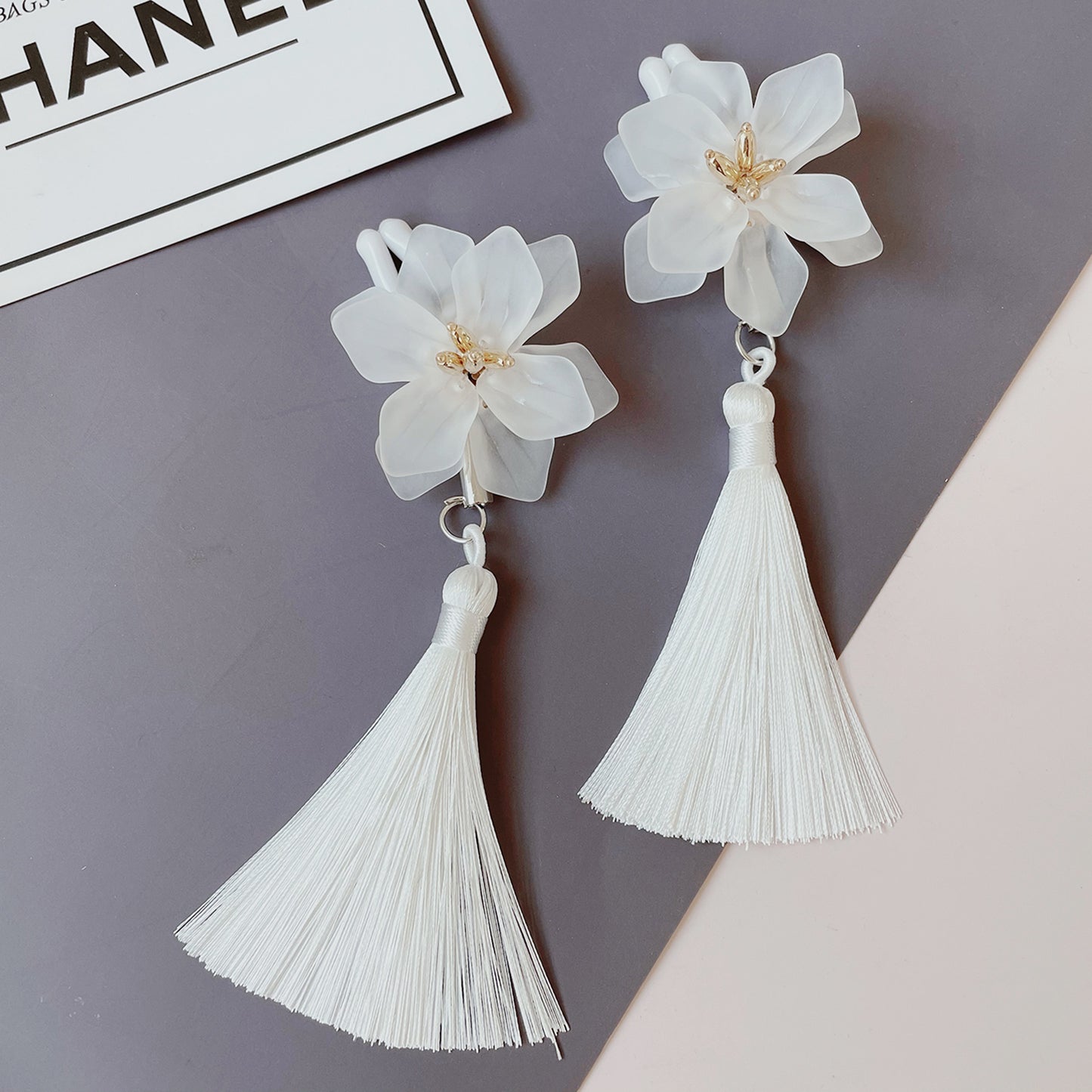 Blossom Flower Tassel Nipple Clamps