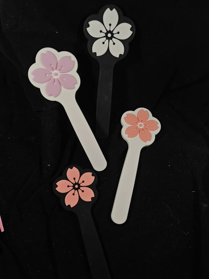 Cute Cherry Blossom Spanking Paddle Silicone