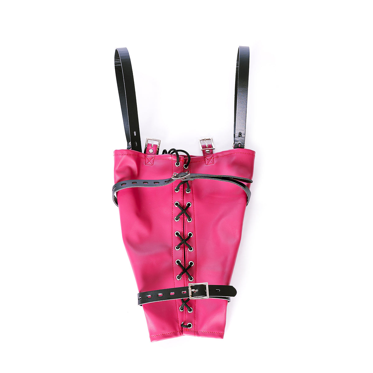 Vegan Leather Bondage Arm Binder BDSM Restraint Rose