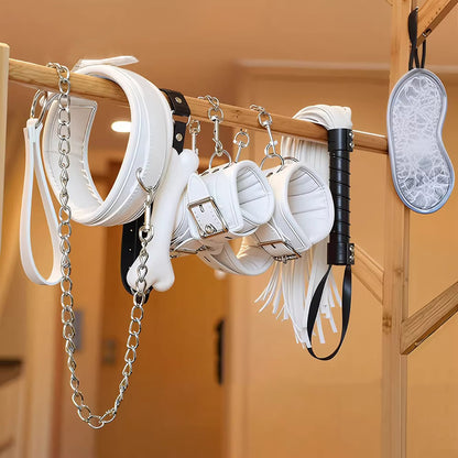 The Ultimate 8-Piece Beginner Bondage Starter Kit - Padded Vegan Leather