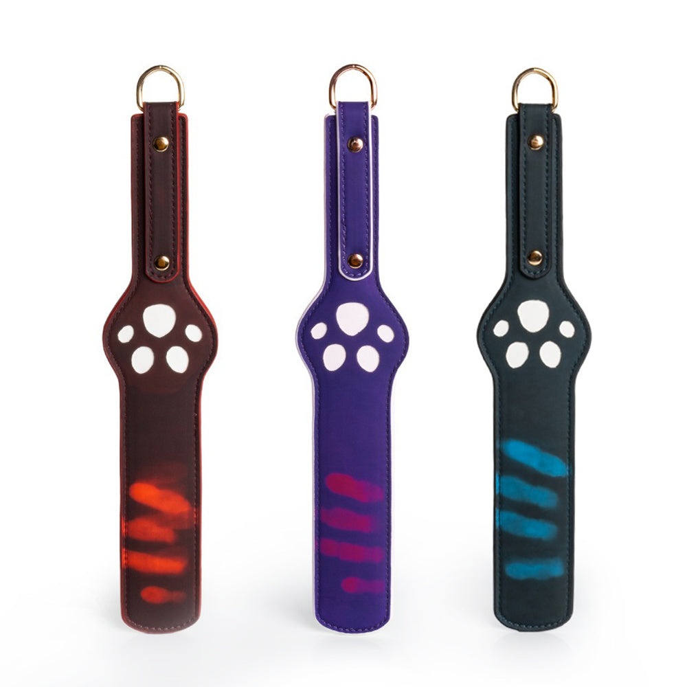 Heat-Sensitive Color-Changing BDSM Paw Spanking Paddle 3 Colors Available