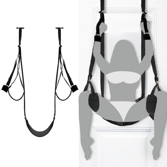 Over The Door Sex Swing - Hanging Swing Sling for Couples Sex Hold 260 Lbs