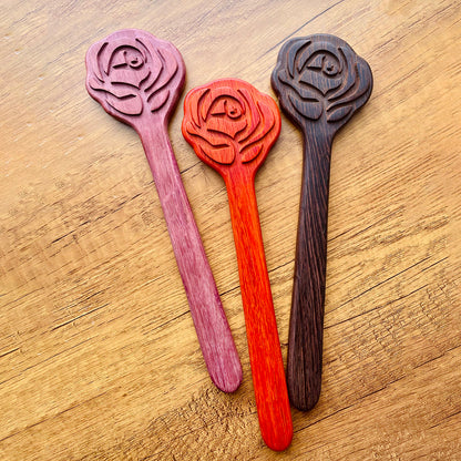 BDSM Rose-shaped Wood Spanking Paddle
