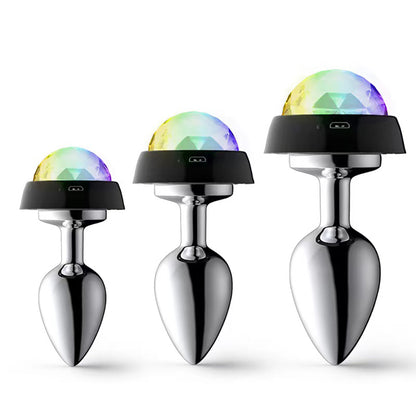 Sound-activated Led Light Up Butt Plug S/M/L