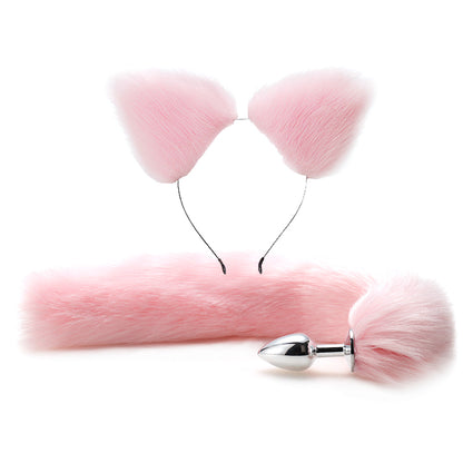 Deep Pink Vegan Leather Bondage Set – 7-Piece Restraint Kit with Storage Bag