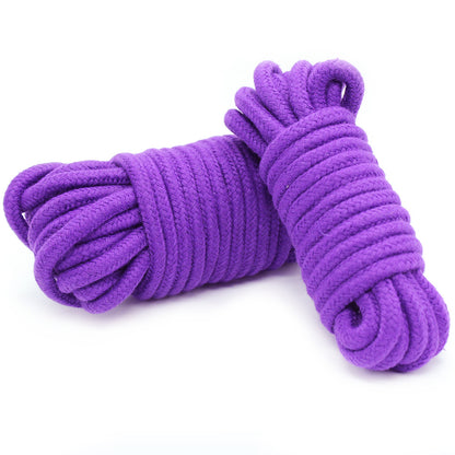 Purple Cotton Shibari Bondage Rope 32Feet