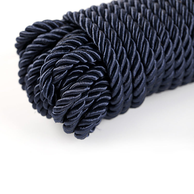 Dark Blue Nylon Shibari Bondage Rope 32Feet