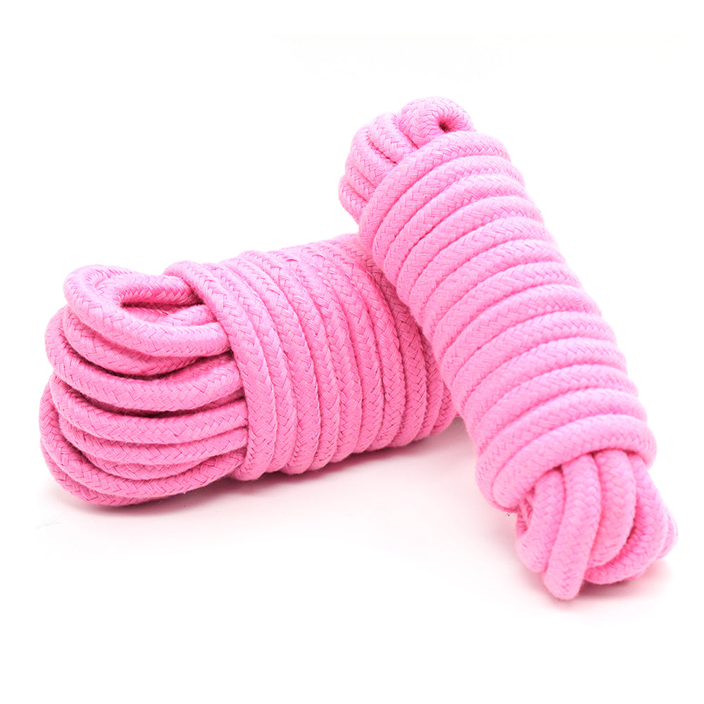 Pink Cotton Shibari Bondage Rope 32Feet