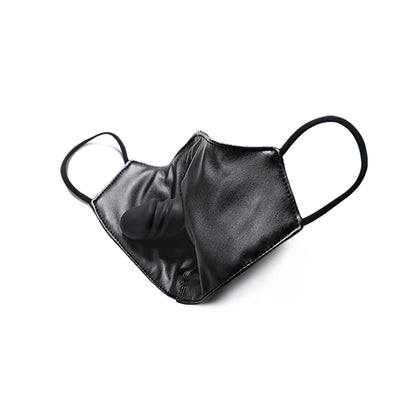 Kinky Leather Dildo Mask