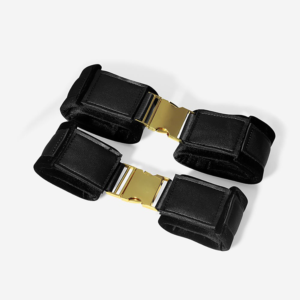 Multi-Position Quick-Release Bondage Restraint Set 4 Pieces