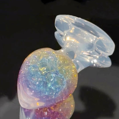 Premium Iridescent Silicone Anal Plug for Beginners & Advanced Users S/M/L