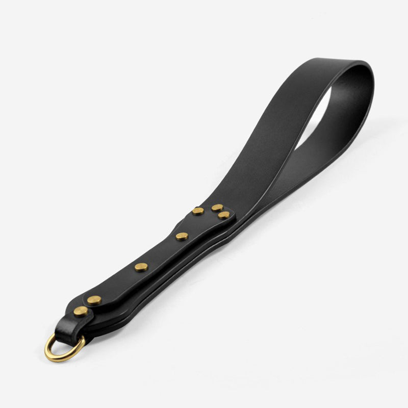 Heavy Riveted BDSM Leather Spanking Paddle