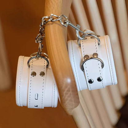 The Ultimate 8-Piece Beginner Bondage Starter Kit - Padded Vegan Leather