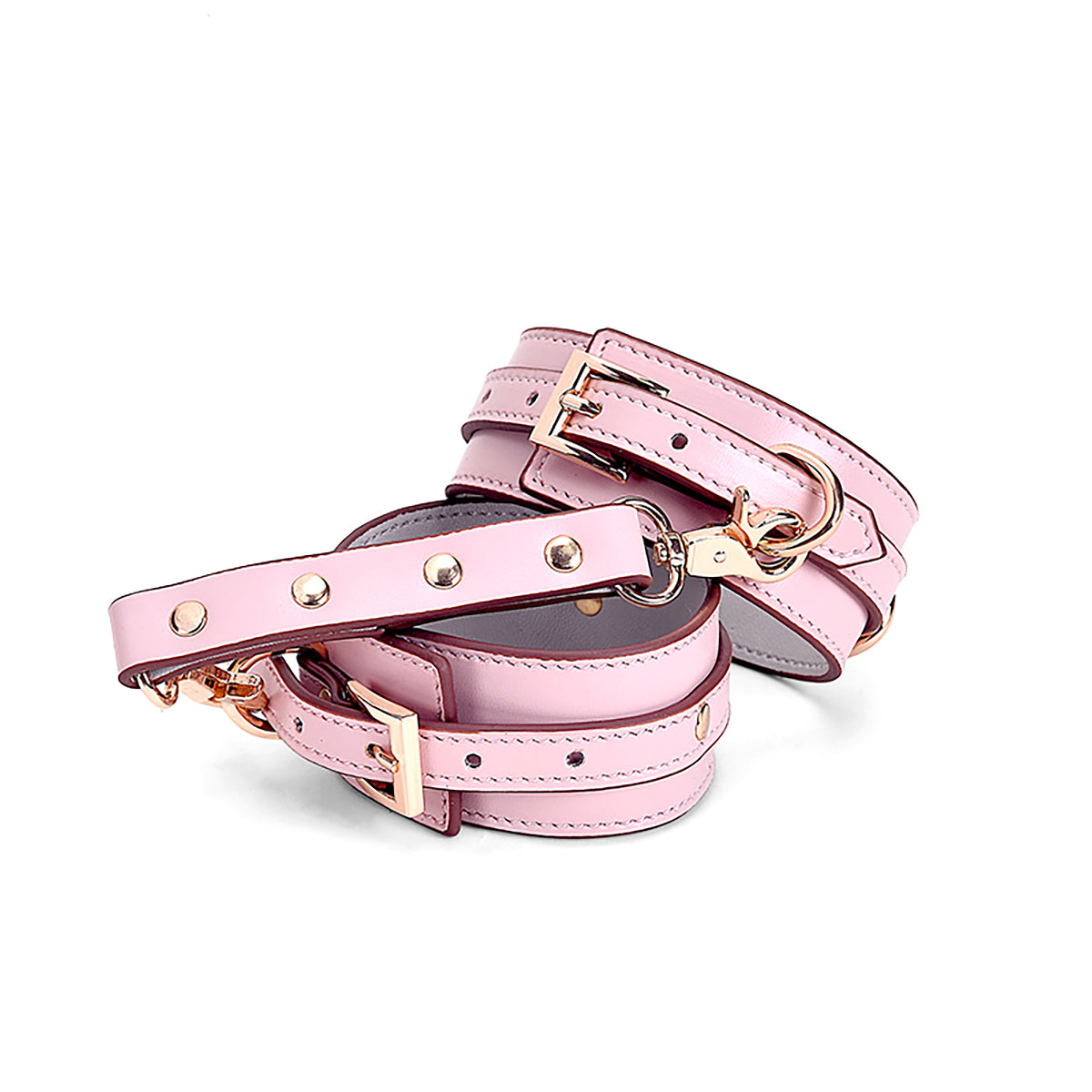 Cute Pink Premium Bondage 7-Piece Set with Storege Bag