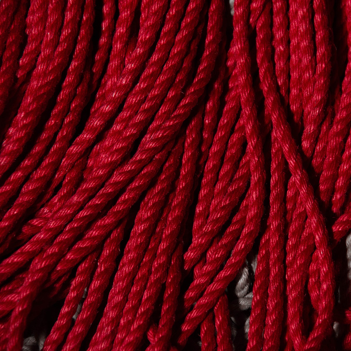 Handcrafed Japanese Natural Jute Shibari Bondage Rope Red