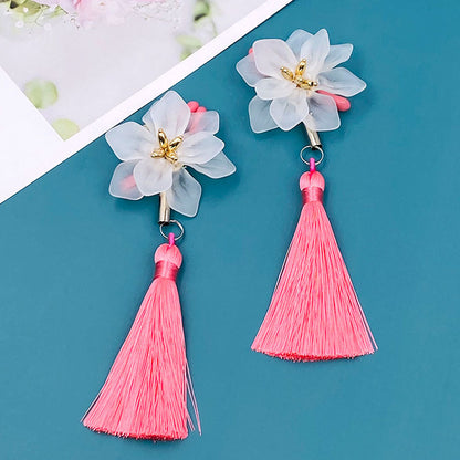 Blossom Flower Tassel Nipple Clamps