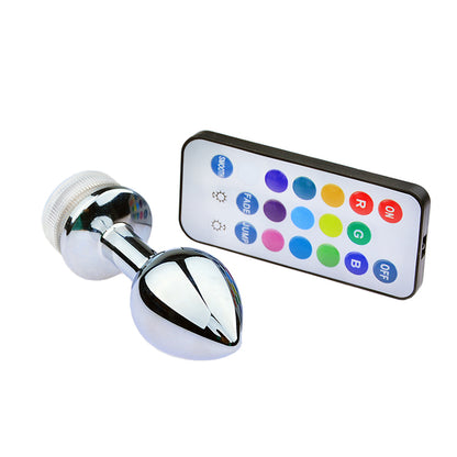 Remote-Controlled LED Light Up Butt Plug 3 Sizes Available