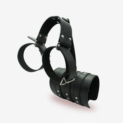 Strict Vegan Leather Bondage Armbinder