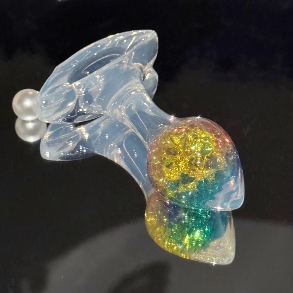 Premium Iridescent Silicone Anal Plug for Beginners & Advanced Users S/M/L