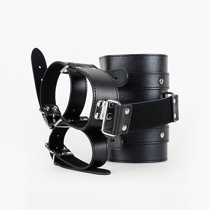 Strict Vegan Leather Bondage Armbinder