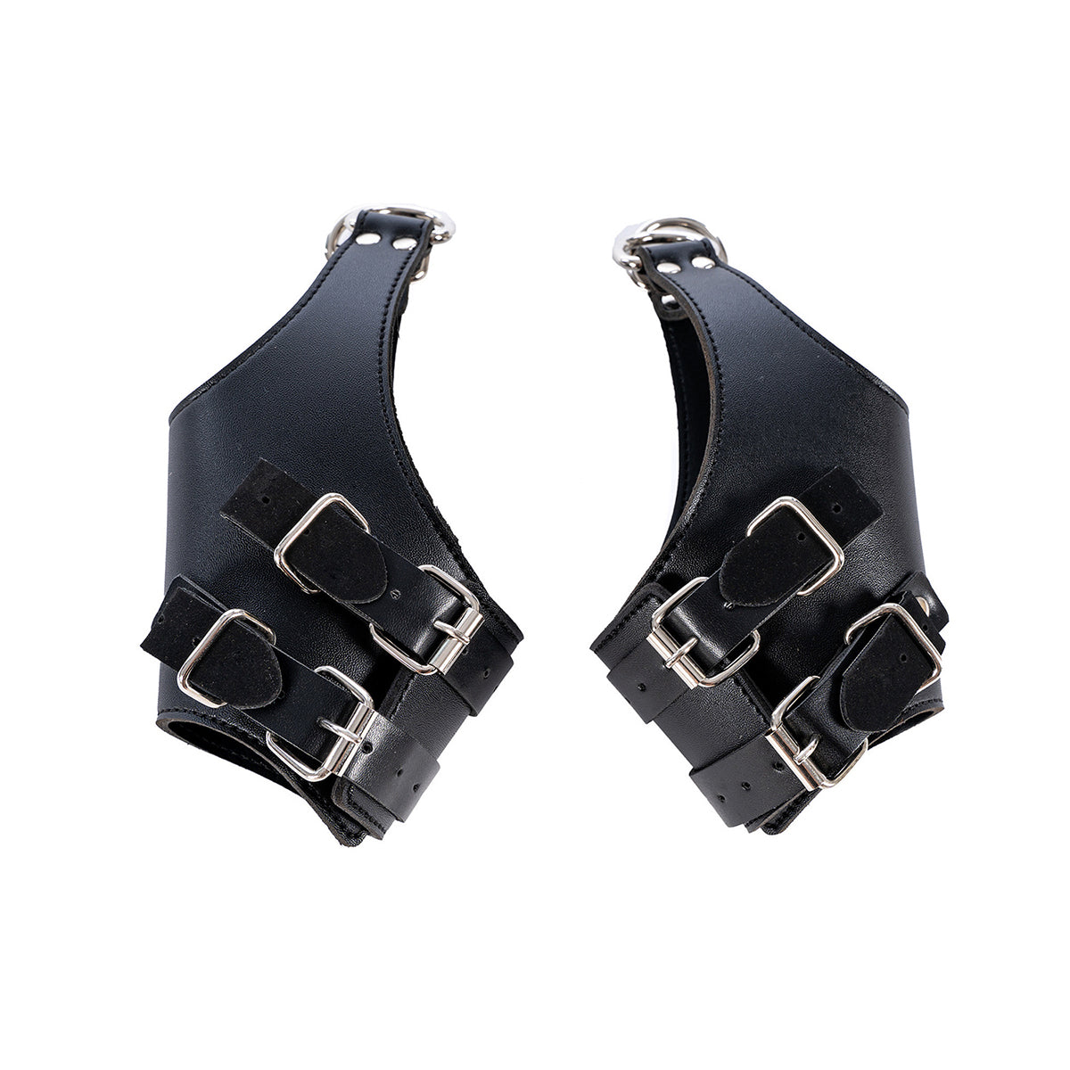 Vegan-friendly PU Leather Handcuffs for Suspension