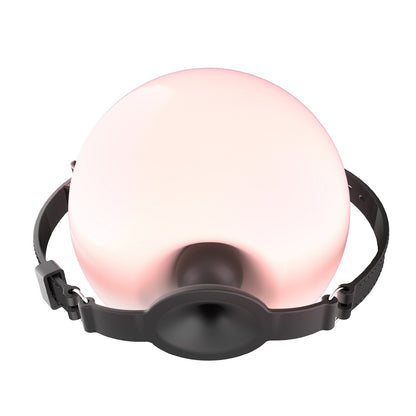 Adjustable Forced Opening-mouth Silicone Gag with Breathing Hole