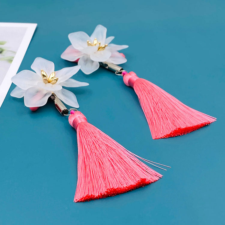 Blossom Flower Tassel Nipple Clamps