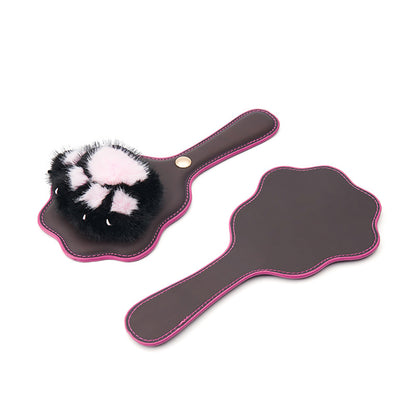 Heat-Sensitive Color-Changing Bear Paw Spanking Paddle – 2 Interchangeable Tips