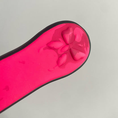 Heat-Sensitive Color-Changing Butterfly Spanking Paddle – Black to Pink