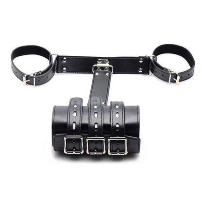 Strict Vegan Leather Bondage Armbinder