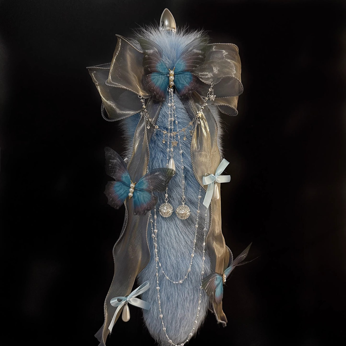 Blue Butterfly Seduction - Sensual Butterfly Motif Bondage Accessory Series