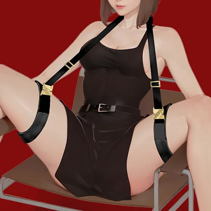 Multi-Position Quick-Release Bondage Restraint Set 4 Pieces