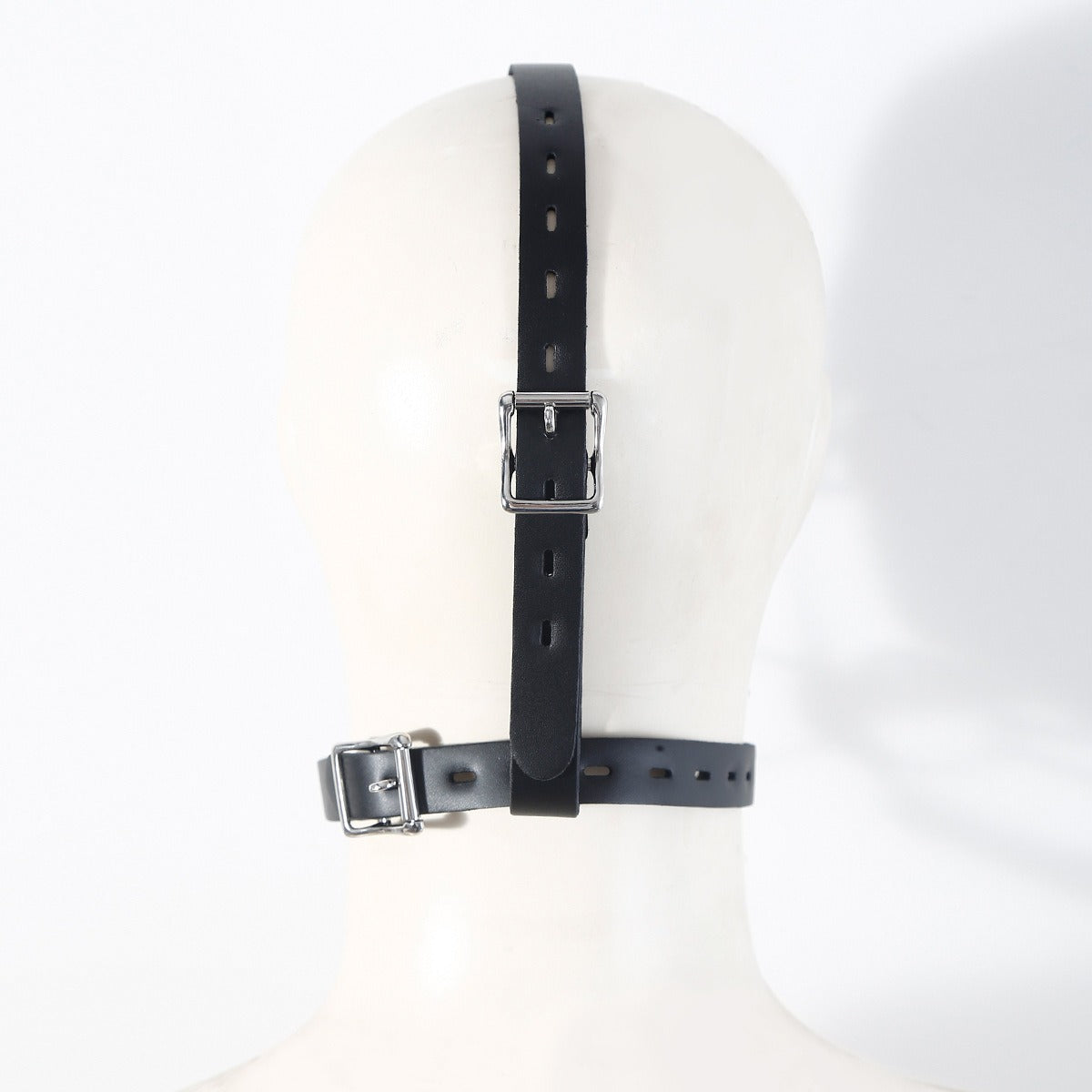 Integrated Metal Nose Hook & Open Mouth Gag | Face Bondage | Sexy Maker