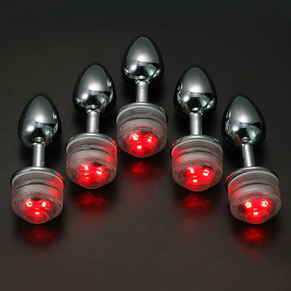 Remote-Controlled LED Light Up Butt Plug 3 Sizes Available