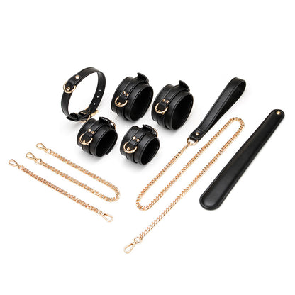 Beginner Basic 4 Piece Bondage Set Black