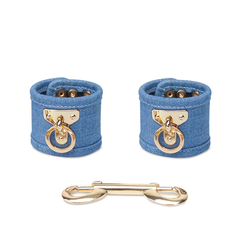 Stylish and Durable Handcrafed Denim Bondage Kit 5-Piece